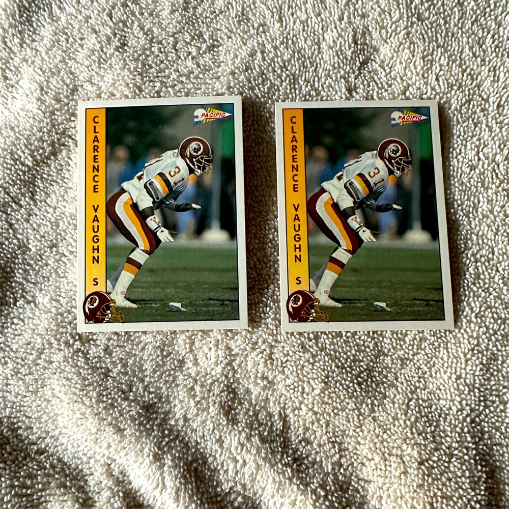 Clarence Vaughn Football Trading Cards